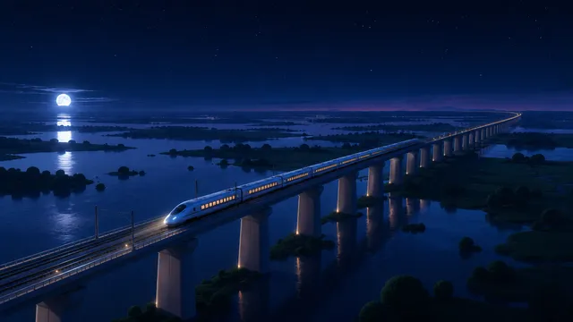 Bridge wallpaper: Danyang Kunshan Grand Bridge   dark